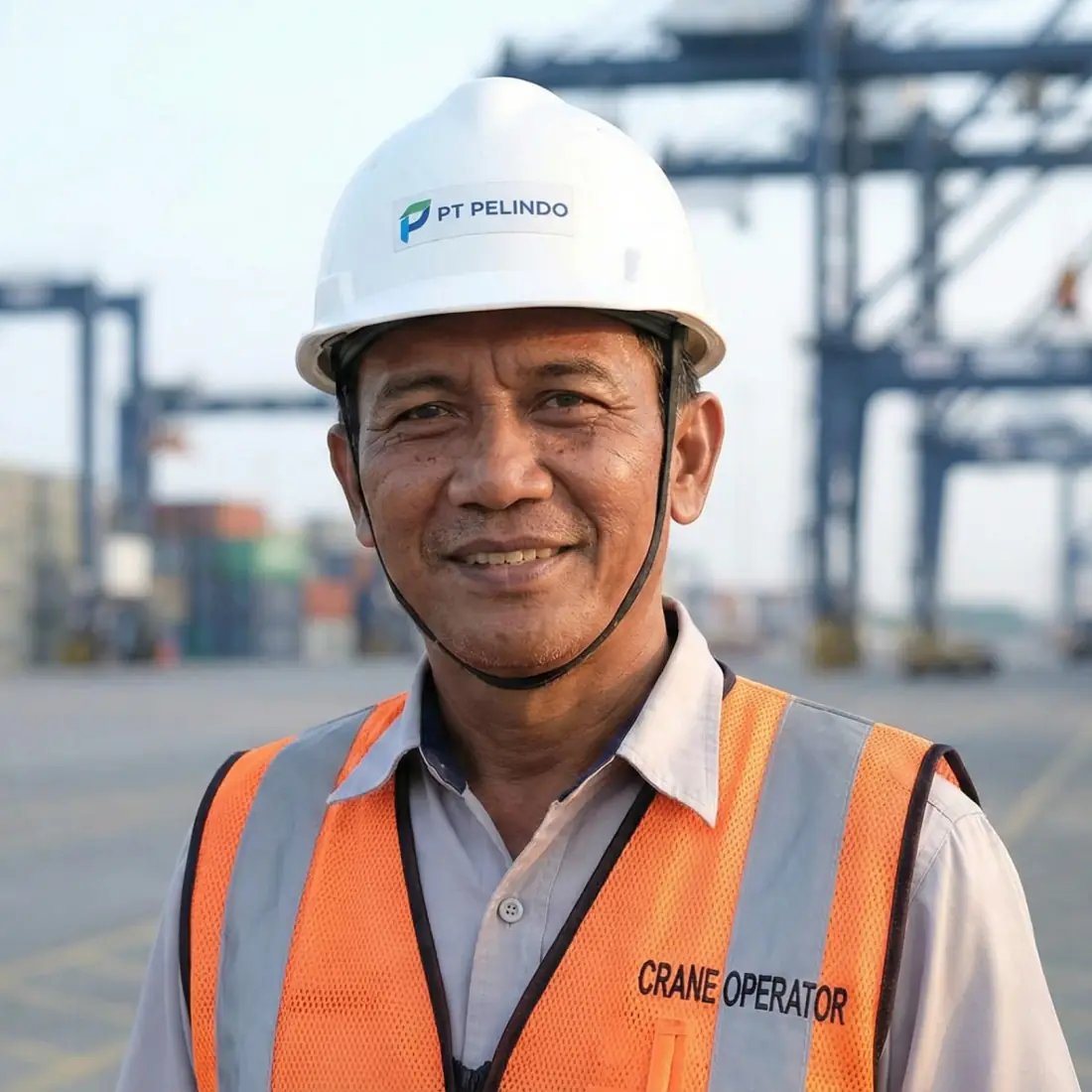 Operator Crane